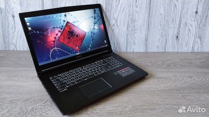 Игровой MSI Leopard Pro,17 дюймов,Core i5,озу 16gb