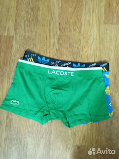 Боксеры мужские Calvin Klein, adidas, Lacoste