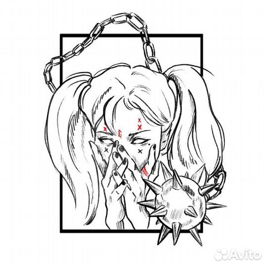Эскиз тату