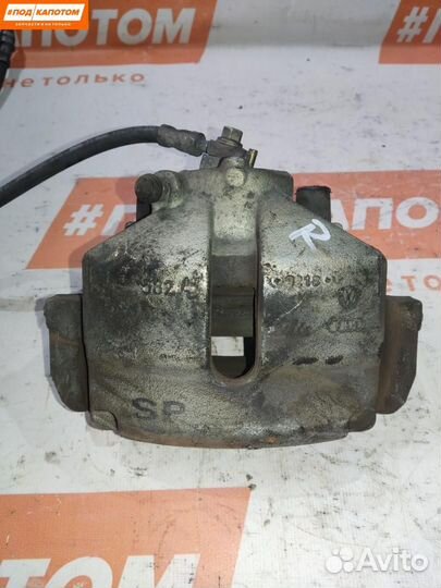 Суппорт тормозной передний правый Skoda Fabia