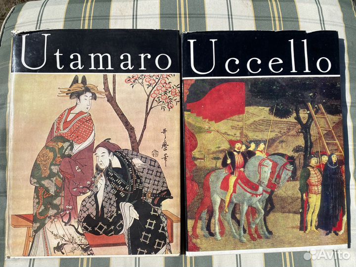Книги об искустве Utamara и Uccello