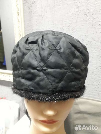 Шапка норковая женская