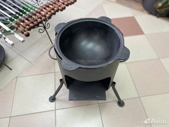 Казан чугунный