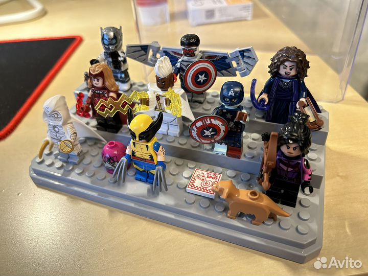 Lego минифигурки Marvel