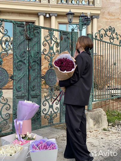 Тюльпаны к 8 марта доставка круглосуточно