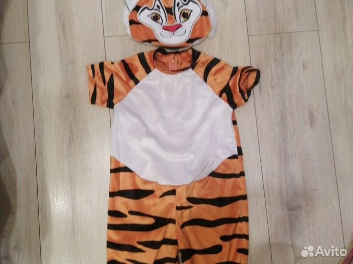 Костюм карнавальный тигр 104