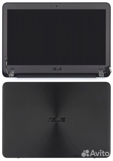 Крышка для Asus UX305CA FHD темно-серая