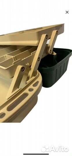 Кейс рыбака 2х этажный, 2 яруса, рыболовный бокс