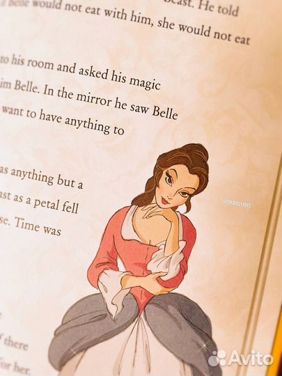 Коллекционная книга Красавица и Чудовище Дисней