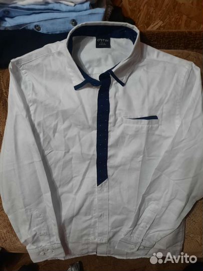 Рубашка для мальчика 128 см, 140 см
