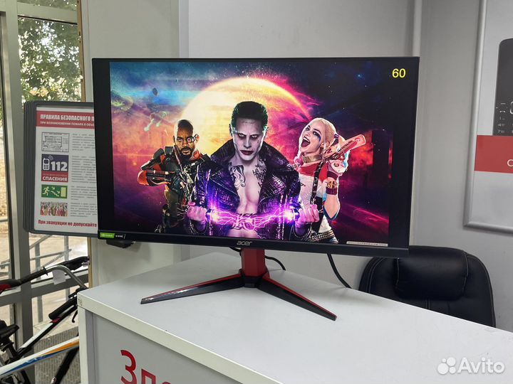 Могитор Acer vg252q xbmiipx