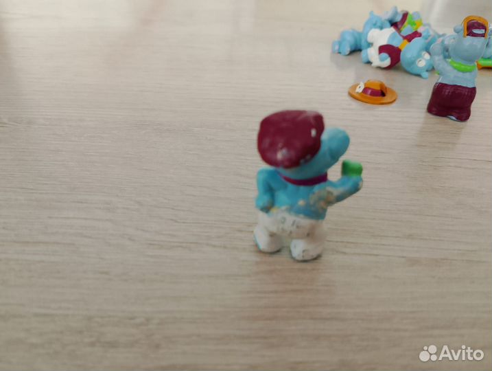 Киндер бегемоты палубные/пляжные