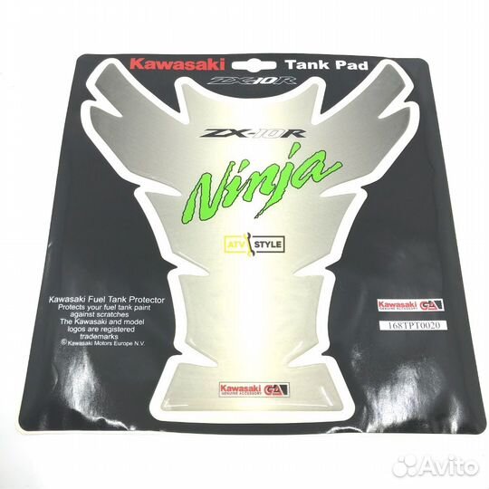 Защитная наклейка на топливный бак Kawasaki Ninja