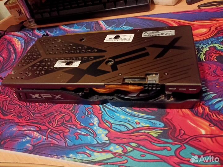 Видеокарта Rx 480 4gb на запчасти