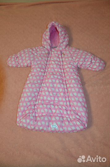 Конверт демисезон фирмы Barkito рост 62 (+ 6 см.)