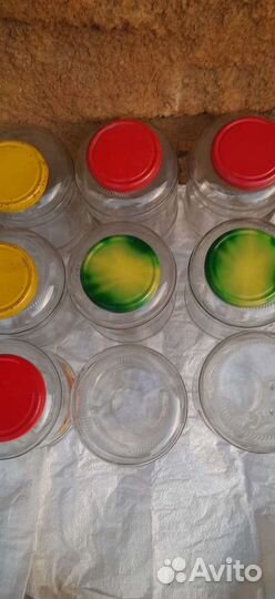 Банки стеклянные бу