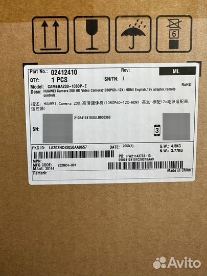 Камера Huawei CloudLink Camera 200 вкс