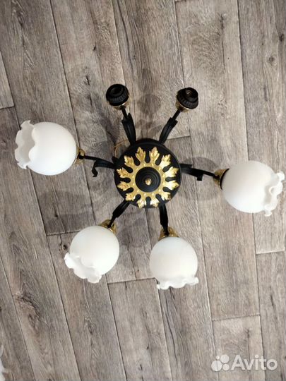 Люстра потолочная бу