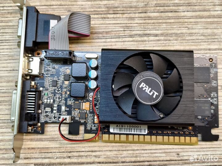 Видеокарта Palit nvidia GeForce GT 710 1Gb