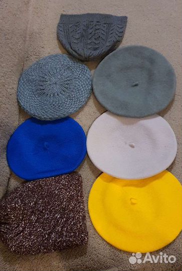 Береты, шапки пакетом