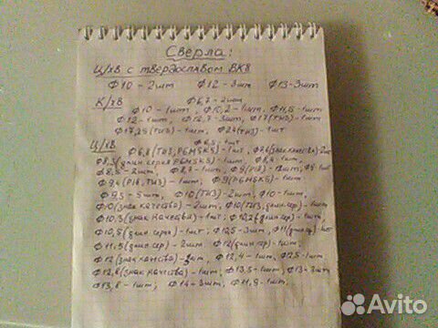 Сверла разные