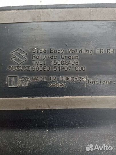 Suzuki Vitara 2 молдинг передний правой двери