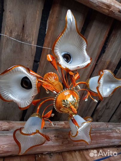 Люстра потолочная бу