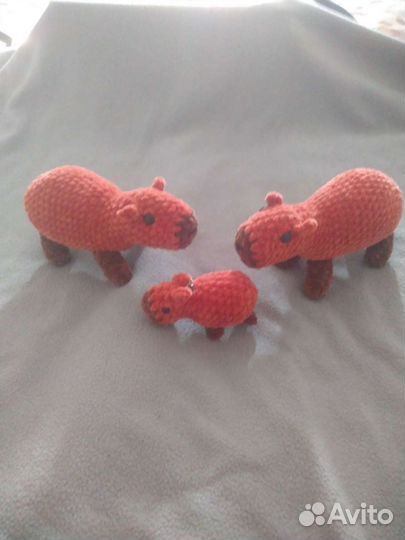 Капибара игрушка мягкая