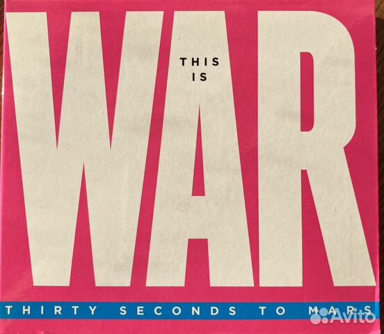 Thirty Seconds to Mars “This Is War” с автографом