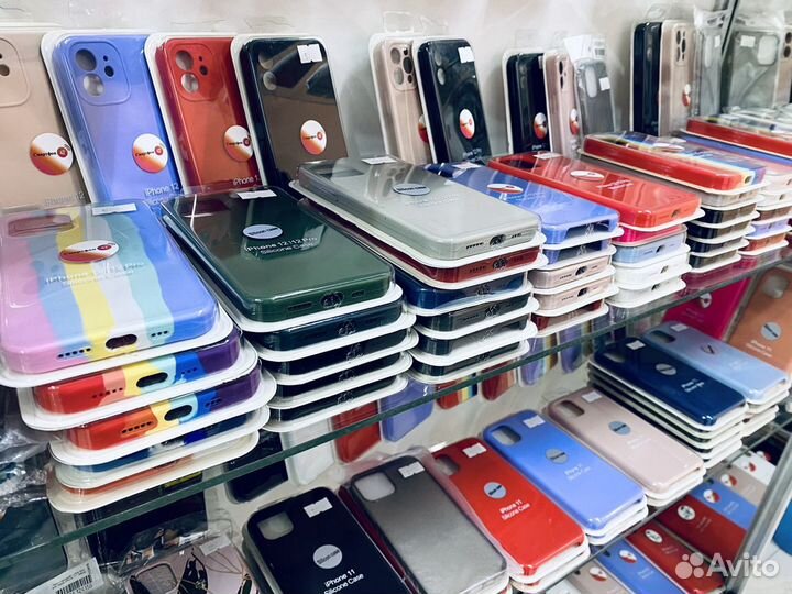 Чехол Silicone Case на все iPhone