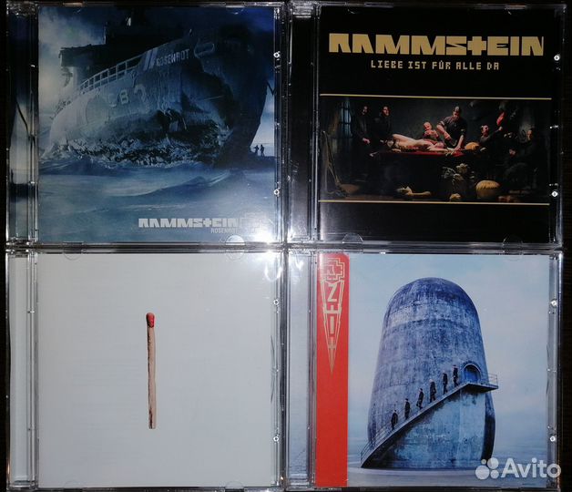 Rammstein, CD, Сд диски