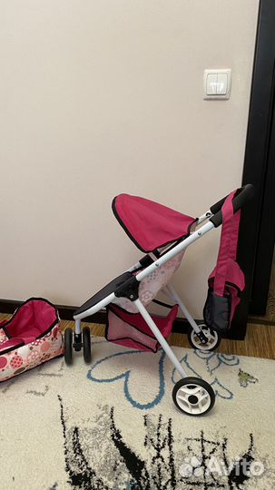 Коляска для кукол demi star