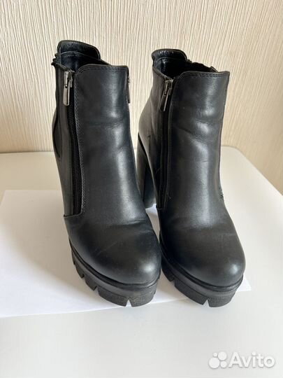 Ботильоны 38 размер натуральная кожа