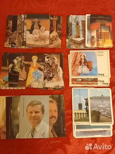 Календарики СССР