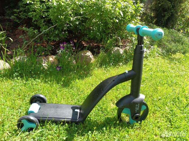 Детский самокат-беговел, велосипед 3 в 1