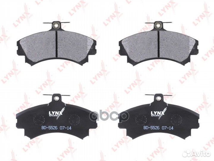 Колодки тормозные дисковые перед BD5526