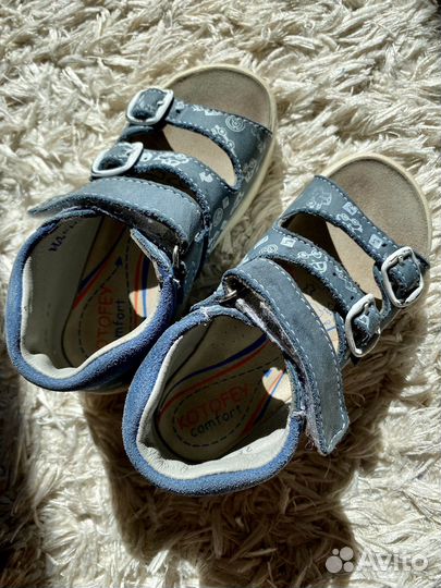 Ортопедические сандали для мальчика