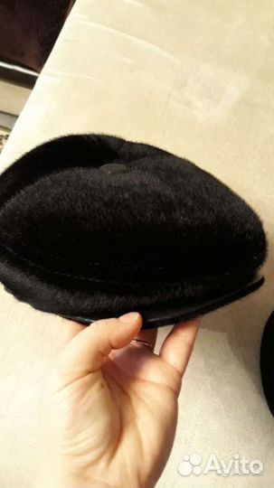 Мужская кепка 54-56см теплая