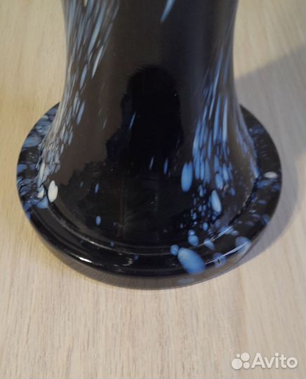 Ваза цветное многослойное стекло СССР