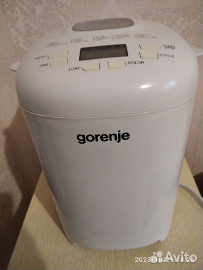 Хлебопечка gorenje