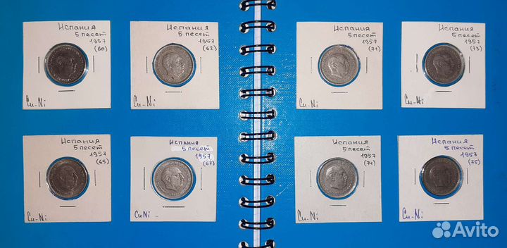 Монеты Испании