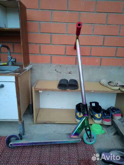 Трюковой самокат кастом