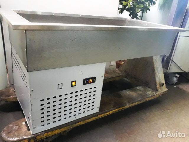 Встраиваемая охлаждаемая ванна 1120*600мм