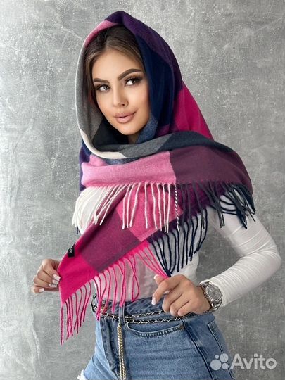 Платок шаль шарф палантин женский 110*110 см