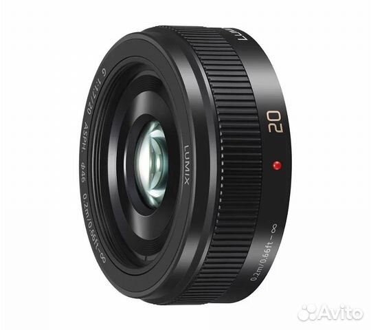Объектив Panasonic 20mm f/1.7 II Aspherical черный