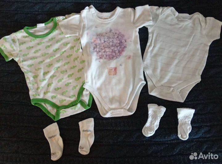 Вещи пакетом для девочки от 0 до 1 года
