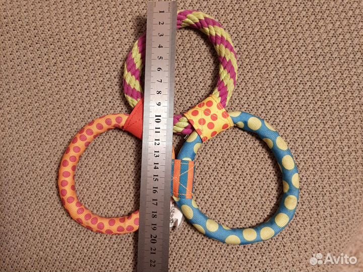 Игрушка для собак три кольца Петстейджес