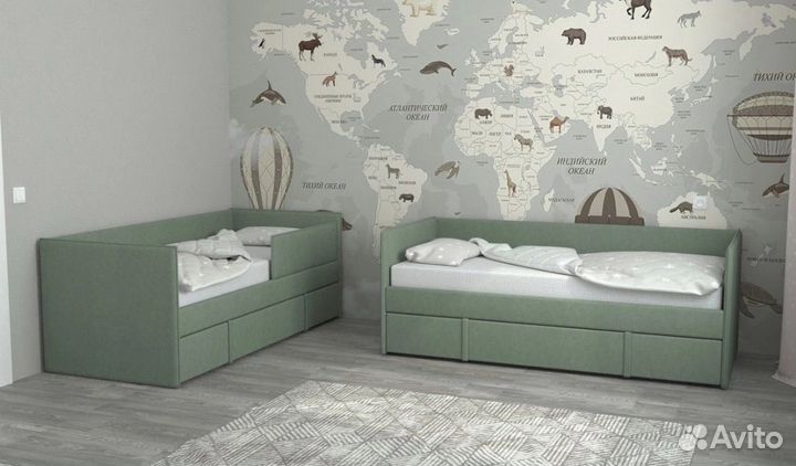 Подростковая детская кровать диван (магазин)