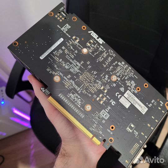 Видеокарта asus gtx 1050 2gb
