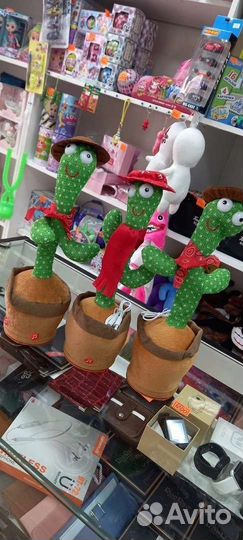 Танцующий и поющий кактус. Доставка бесплатно